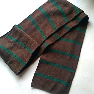Chaps Mens Striped Rectangular Scarf